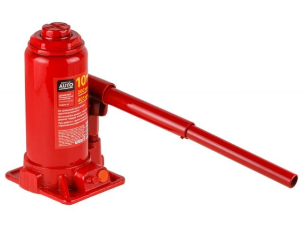 Домкрат гидравлический 10т бутылочный 200-405мм STARTUL AUTO (ST8018-10)