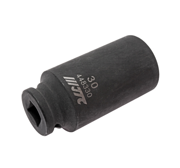 Головка торцевая 12-ти гранная ударная тонкостенная JTC 448330 (1/2", 30 мм, L=82 мм)