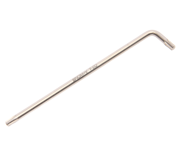 Ключ TORX Г-образный удлиненный JTC 73420 (T20H, L=112 мм)