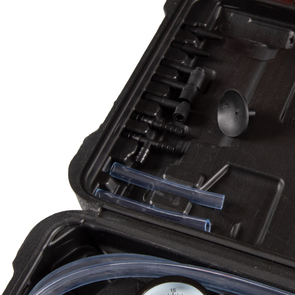 Вакуумметр от -1 до 0 бар комплект адаптеров кейс 15 предметов AFFIX AF12030015C