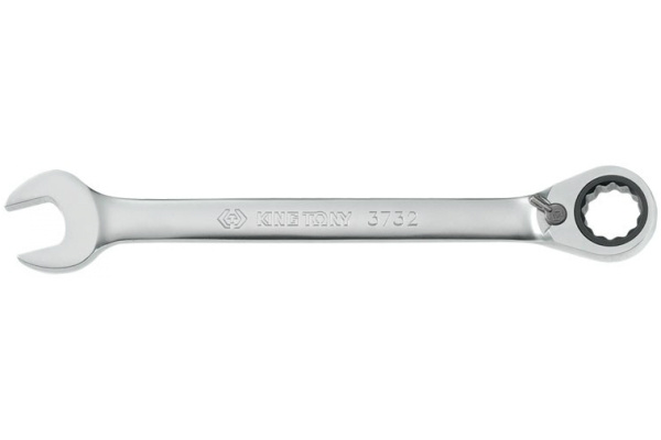 Ключ трещоточный комбинированный с флажковым переключением 11 мм KING TONY 373211M