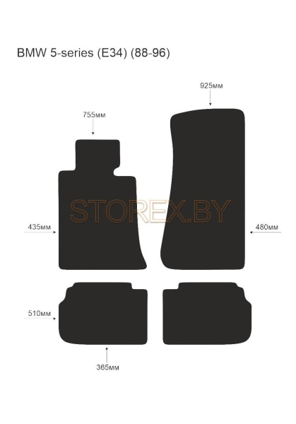 BMW 5-series (E34) (88-96) copy