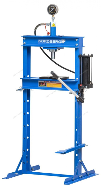 Пресс с ножным приводом NORDBERG N3612F (усилие 12 тонн)