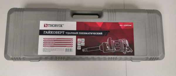 Гайковерт пневматический Tнorvik AIWS124M (1") и головки торцевые ударные В ЧЕМОДАНЕ