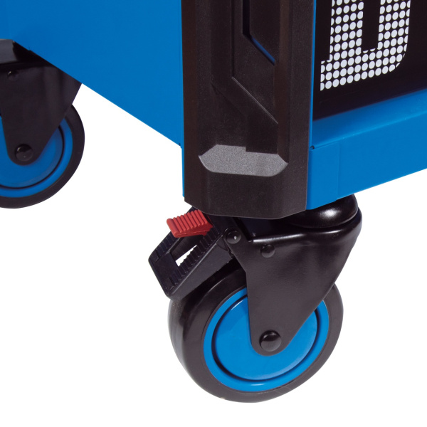 Тележка инструментальная SQUAD широкая KING TONY 87SQ33-7B-BK (7 выдвижных ящиков)