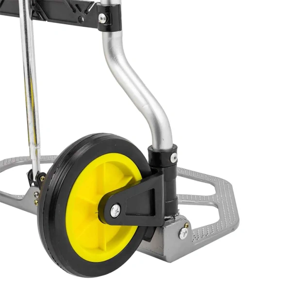 Тележка ручная складная с телескопической ручкой (г/п45кг,360х380х960мм-в разложенном полож.,230х380-рабочая площадка, 140мм-Ø колес)