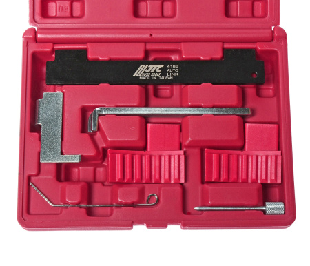 Набор фиксаторов валов и натяжного устройства приводного ремня ГРМ JTC 4186 (OPEL)