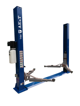 Двухстоечный подъемник Т4M AE&T снятие замков на одной стойке