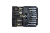 Набор инструментов 186пр. 1/4''1/2''(6-гр.) (4-30мм) ''Дорожный кейс''