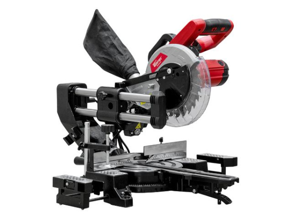 Торцовочная пила WORTEX MS 2116-1 LM в кор. 1800 Вт, 210 мм, глуб. до 65 мм, шир. до 300 мм, лазер, (Консольный тип протяжки)