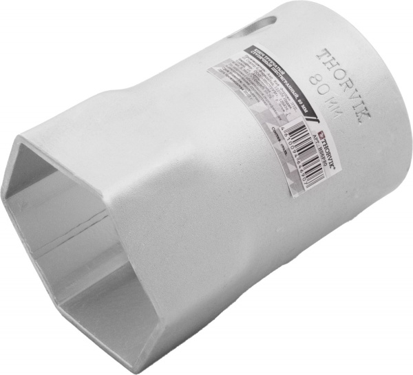 Thorvik BS8P80 Ключ трубчатый ступичный восьмигранный, 80 мм