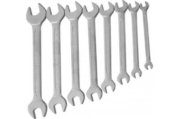 Набор ключей гаечных рожковых в сумке JONNESWAY W25108S (6-22 мм, 8 предметов)