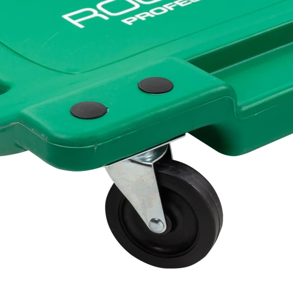 Лежак пластиковый подкатной на 6-ти колесах