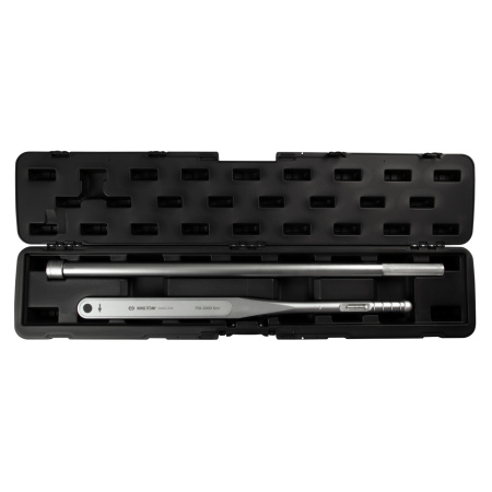 Динамометрический ключ серии ALUMINIUM KING TONY 3485G-2DB (1", 750-2000 Нм, футляр)