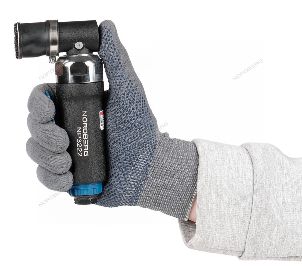 Пневмошлифмашинка угловая орбитальная NORDBERG NP3222 (эксцентрик 1,5 мм, диам. 30 мм)