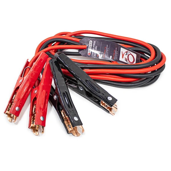 Стартовые провода 600 Aмпер, 3.5м, Øкабеля 10мм, Øжилы 0.25мм, кол-во жил 196 (морозостойкая изоляция), в чехле