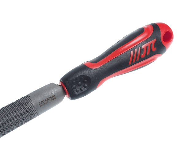 Напильник полукруглый JTC K8055H (200 мм, №2, 60 HRC)