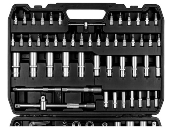 Набор головок и бит 172пр. 1/4",3/8",1/2" PRO STARTUL (PRO-172) уцененный (4947741232)