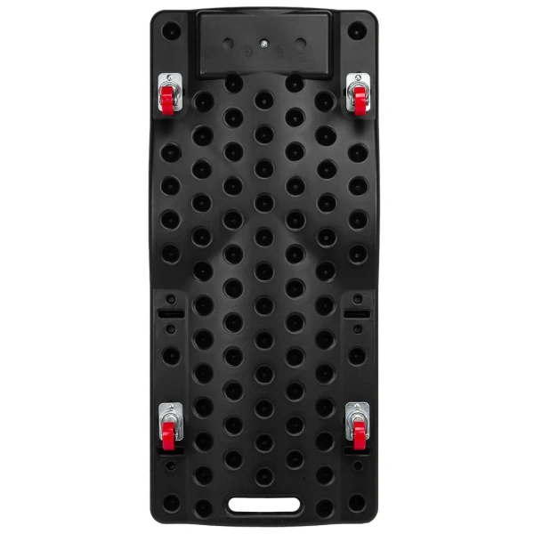 Лежак пластиковый подкатной на 4-х колесах (400х920мм)