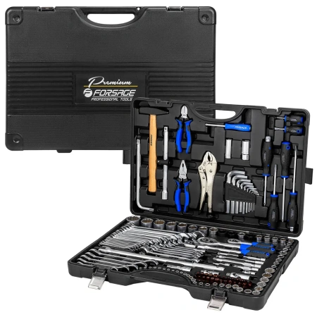 Набор инструментов 142+6 пр.1/4''3/8''1/2''(6-гр.)(4-32мм)