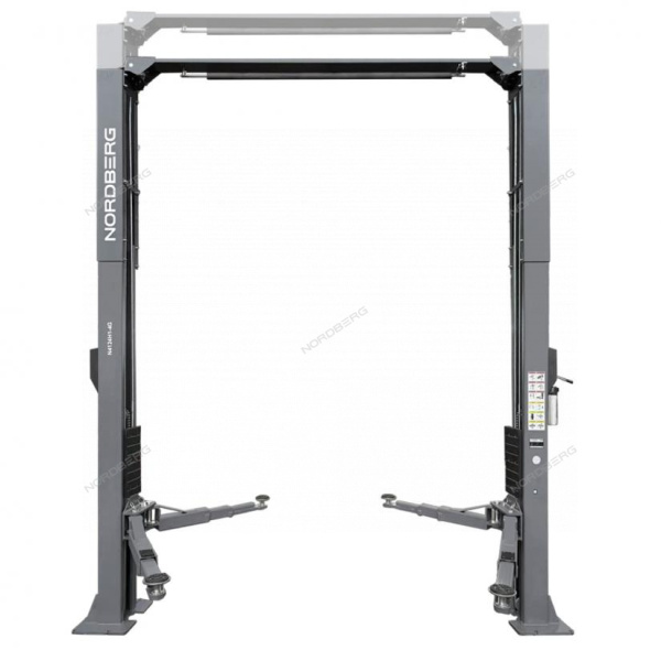 Подъемник двухстоечный NORDBERG N4124H1-4G_380_220 (4 т, верхняя синхронизацией, 220 В/380 В, серый)