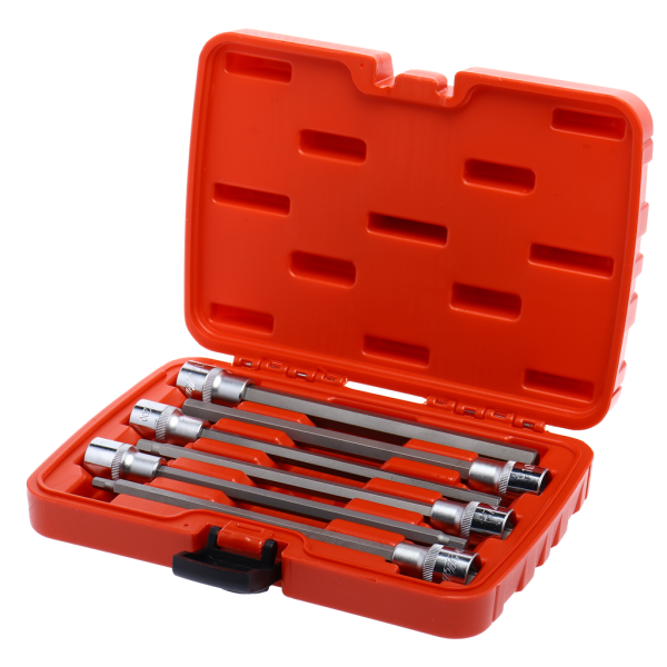 Набор головок с насадкой удлиненные H5-H12 JTC 7256 (в кейсе, 1/2", 6 предметов)