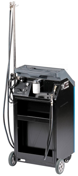 Установка для промывки и замены масла в АКПП синяя/серая NORDBERG CMA35S