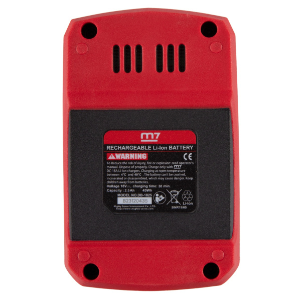 Аккумулятор MIGHTY SEVEN DB-1825 (18 В, 2,5 Ач)