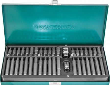 Набор вставок-бит JONNESWAY 10 мм. 40 предметов