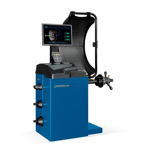 Станок балансировочный ROSSVIK VT-63 (220 В, LCD, лазер, эл. линейка, УЗ)