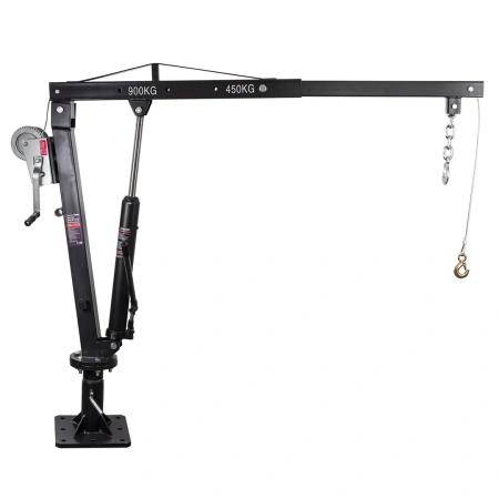 Кран гидравлический для пикапа (max нагрузка 900 кг, высота подъема 1800кг, стрела 930-1300мм)