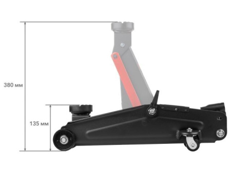 Домкрат подкатной 2т h380 STARTUL AUTO (ST8014-05)