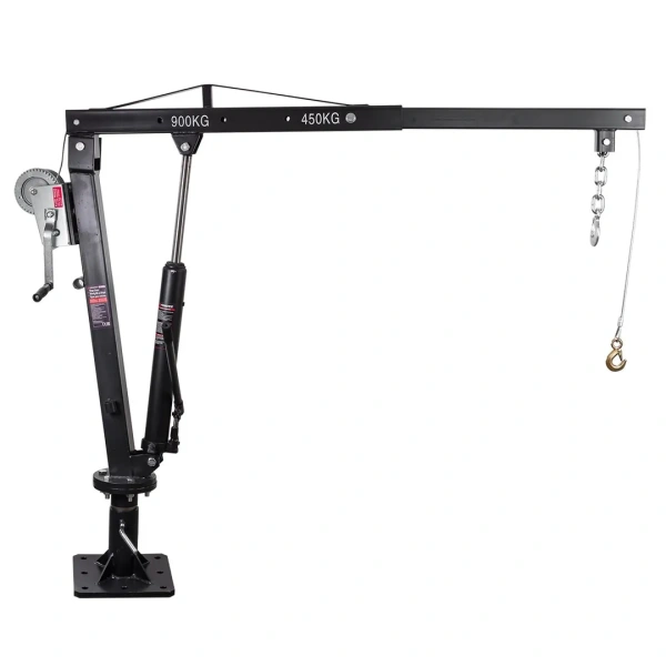 Кран гидравлический для пикапа (max нагрузка 900 кг, высота подъема 1800кг, стрела 930-1300мм)