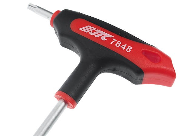 Ключ TORX Т-образный T30H с отверстием JTC 784830