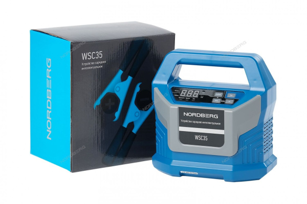 NORDBERG Устройство WSC35 зарядное интеллектуальное 12/24V макс ток 15A