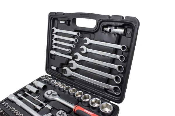 Набор инструментов 82пр.1/2'',1/4''(6гр.)(4-32мм)