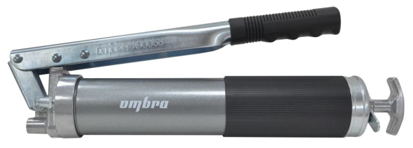 Шприц для консистентной смазки, 2-х плунжерный 400 мл OMBRA A90056