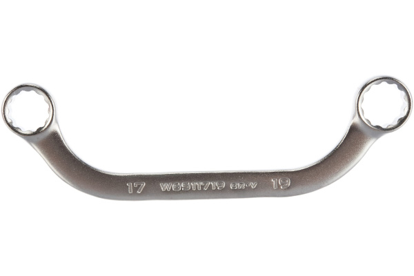 Ключ гаечный накидной стартерный W6511719, 17х19 мм