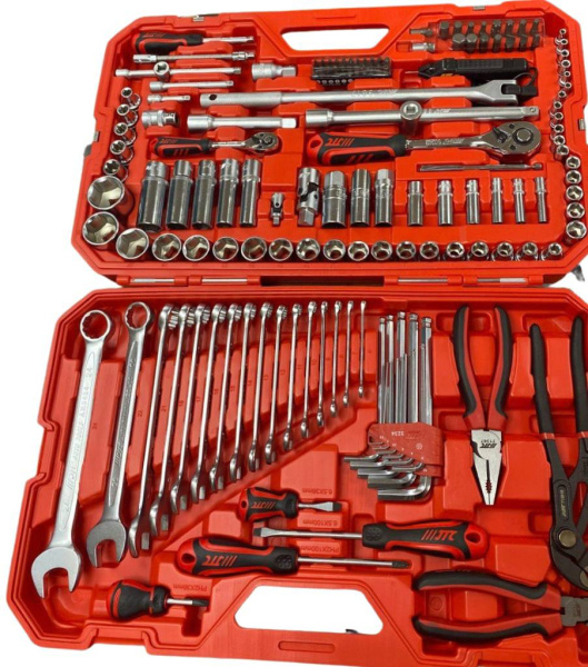Набор инструментов 1/4" & 1/2" 6-гранный (в кейсе) 146 предметов JTC-H146C