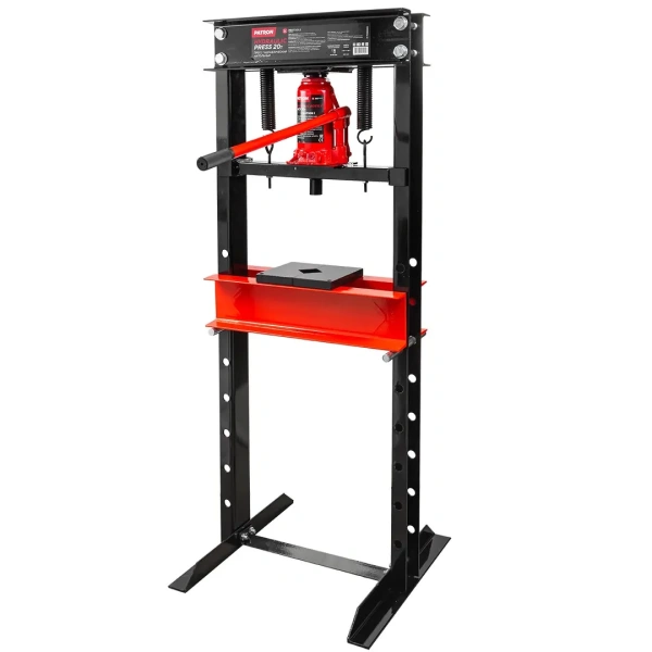 Пресс гидравлический напольный домкратного типа 20т(раб. высота: 0-640мм, раб. ширина: 410мм, ход штока: 125мм)