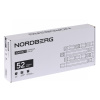 Набор бит NORDBERG 308052T в ложементе для тележки, (52 предмета)