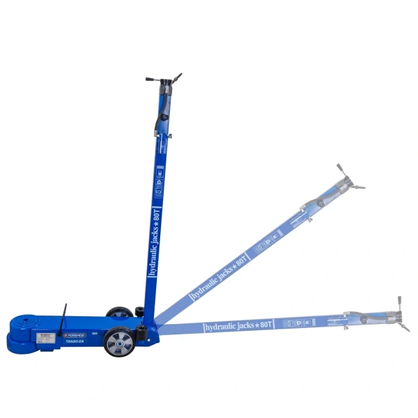 Домкрат подкатной пневмогидравлический 80т
