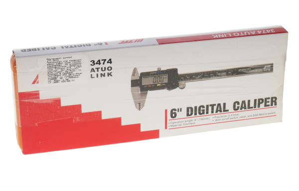 Штангенциркуль цифровой JTC 3474 (150 мм, 0,01 мм)