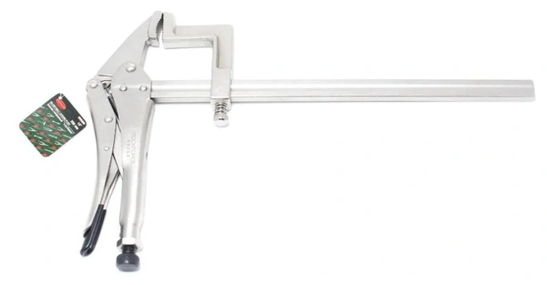 Зажим гейферный струбцинного типа 10''-250мм (захват:0-280мм)