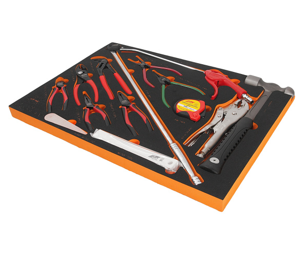 Набор инструментов слесарно-монтажный JTC UP4014M (MERCEDES, 14 предметов в ложементе)