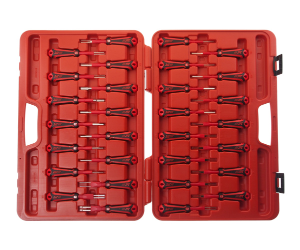 Набор инструментов для ремонта автоэлектропроводки 30 предметов в кейсе JTC