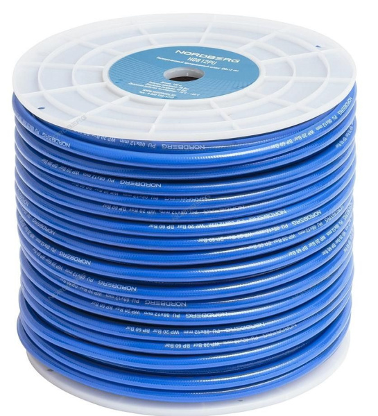 Шланг воздушный полиуретановый диаметр 8х12 мм NORDBERG H0812PU