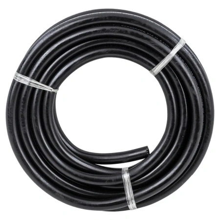 Шланг резиновый армированый бензо-маслостойкий 8х15ммх5м(повышенная гибкость и сопротивление к излому,раб.давл. 20bar,max 60bar,-30C°+70C°,DIN20018)