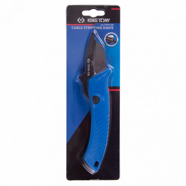 Нож электрика KING TONY 7935-08, 204 мм