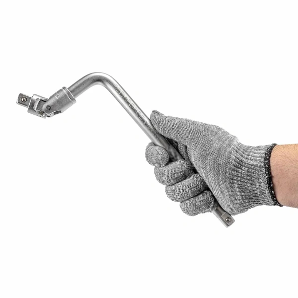 Набор головок глубоких 15 пр. в ложементе (10,12-15,17,19,21,22,24, 27,30,32мм, вороток Г-образный 1/2''250мм, кардан 1/2'')